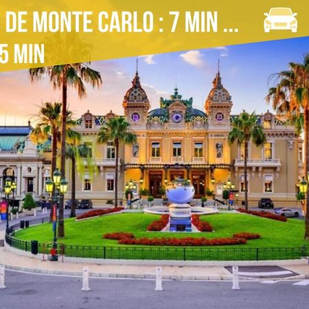 Appartement Moderne Climatise Monaco Vue Mer Cap-d’Ail Exterior foto