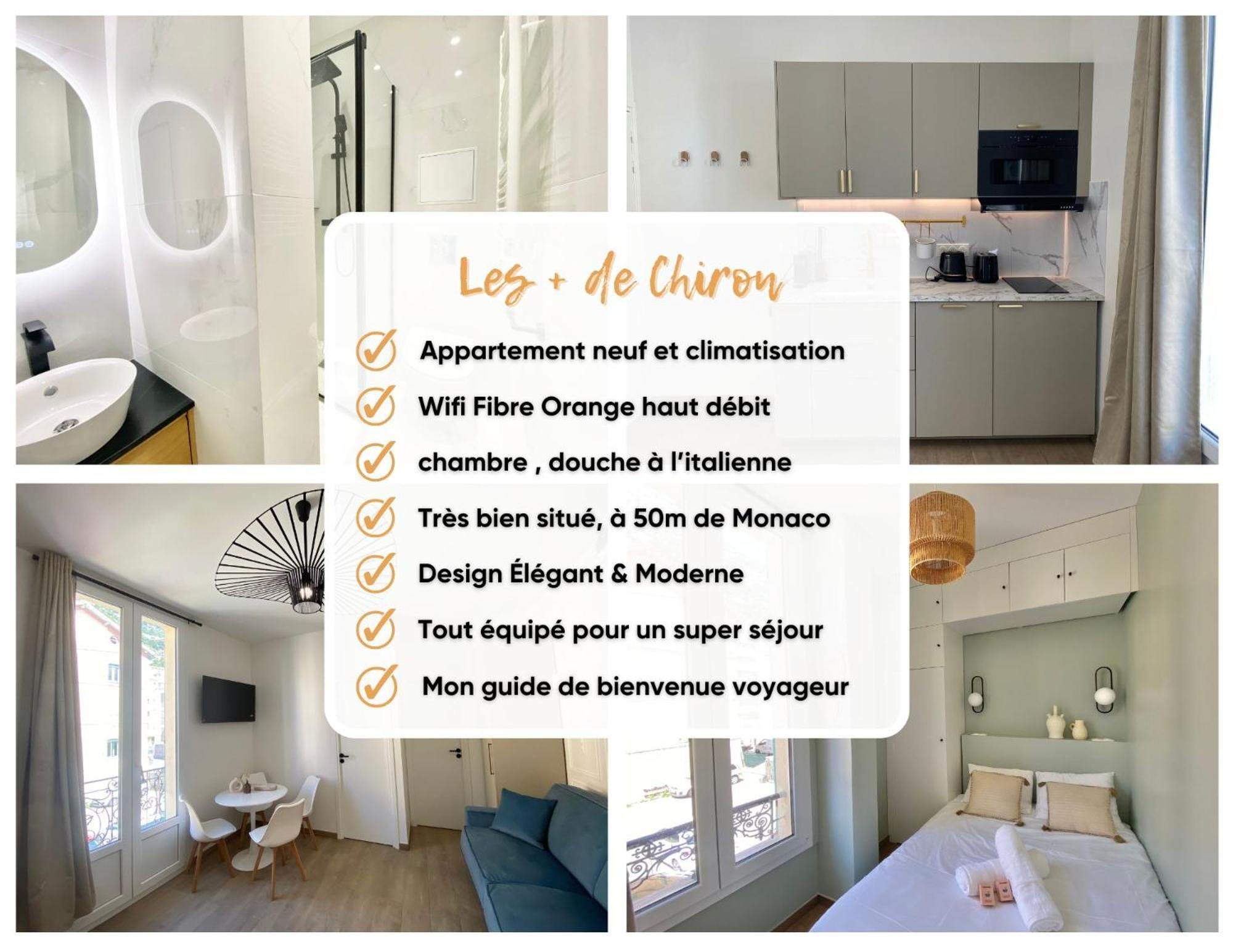 Appartement Moderne Climatise Monaco Vue Mer Cap-d’Ail Exterior foto