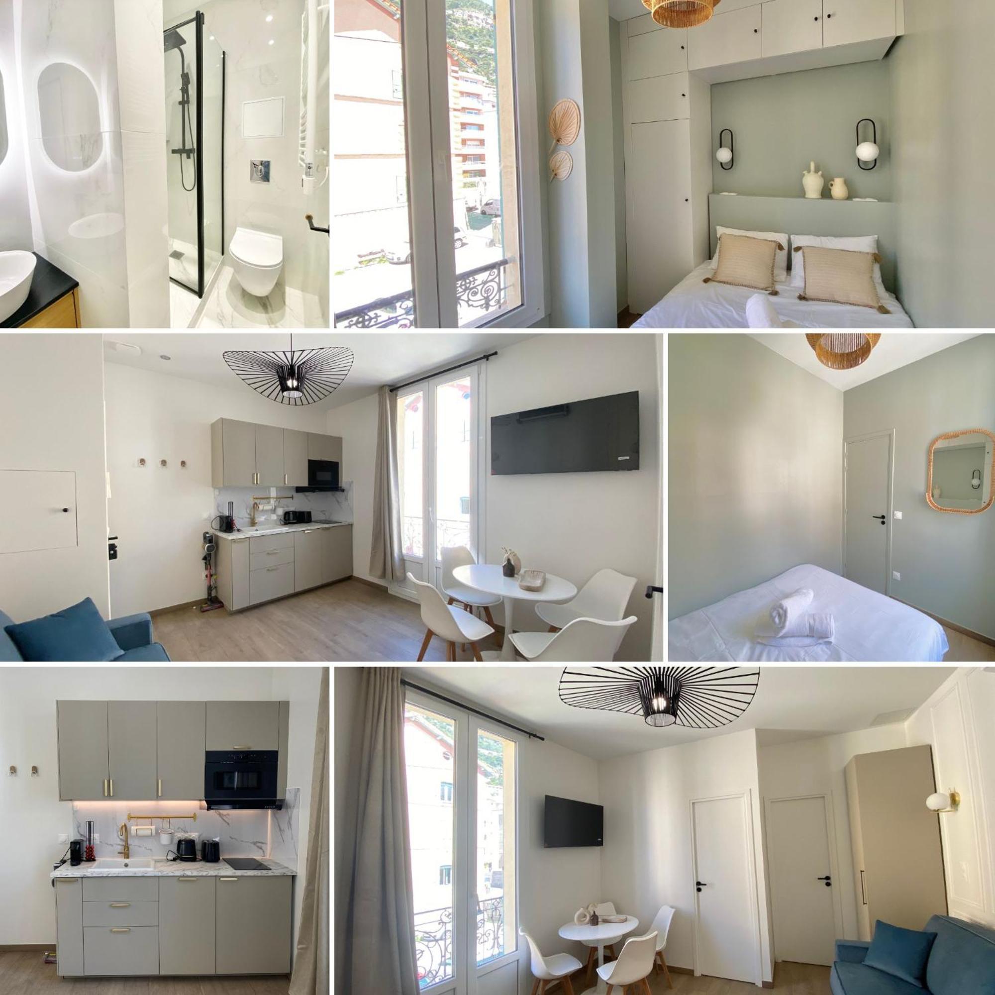 Appartement Moderne Climatise Monaco Vue Mer Cap-d’Ail Exterior foto